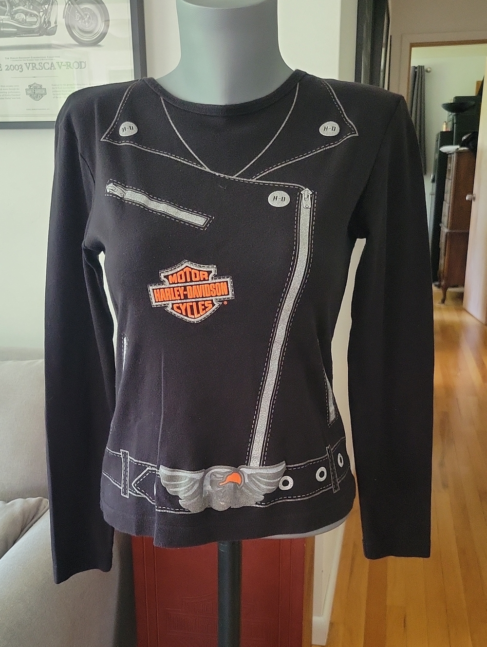 Harley-Davidson Top Large Black